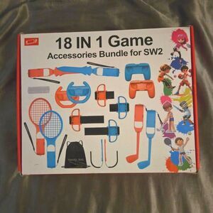 18 in 1 Switch 2 Sports Accessories Bundle for Nintendo Switch 2